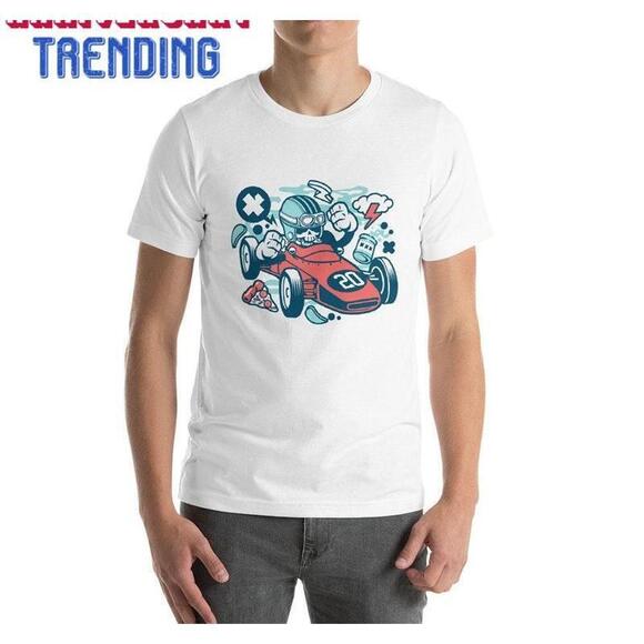 Other - Formula Racer Cartoon Graphic Tee For The Racing Enthusiast Funny Classic Unisex